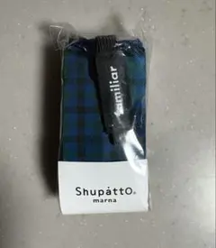 ♡新品未使用♡《ファミリア》シュパットミニマルM青系ファミリアチェック