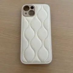 ウェーブデザイン キルティングケース　iPhone14