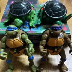 【4体セット】ミュータントタートルズ　当時の物