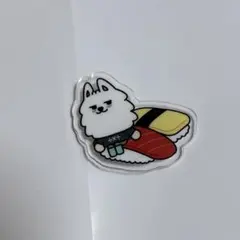 ヨンモン スビン　 TXT プルバトゥ ご当地 アクリルバッジ 東京 お寿司