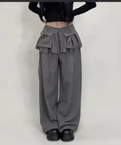 レイヤードパンツ