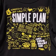 SIMPLE PLAN Tシャツ コンサート グッズ ブラック