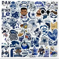신제품 NFL 풋볼 카우보이 스티커 씰 방수 씰
