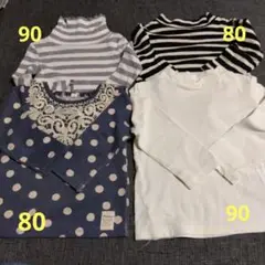 トップス4点セット 80・90