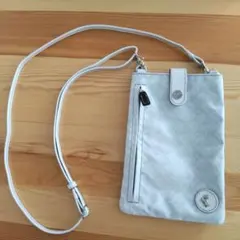 miyo様専用ペレボルサ スリムポシェット スマホホルダー シルバー 美品