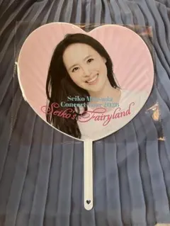 ハートうちわ PINK 2026tour01 松田聖子ちゃん