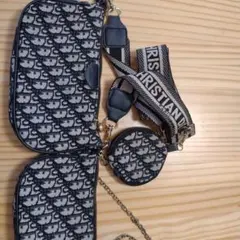 Dior ショルダーバッグ コインケース付き