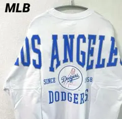 ロサンゼルス・ドジャース　ロンT 長袖　ロングTシャツ M(L相当) MLB