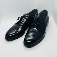 【美品】大塚製靴 黒レザー ドレスシューズ（25.5㎝〜26㎝） Yahoo!オークション -「大塚製靴 25.5」(メンズシューズ) の落札