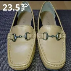 ビットローファー23.5㌢　ベージュ　レディース チャーキーズ