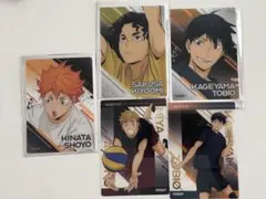 ハイキュー ユース・擬似ユース合宿クリアカードセット