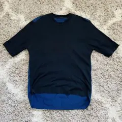 【DIESEL BLACK GOLD 】 Tシャツ ブラック/ネイビー