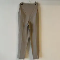 ユニクロ　スマートアンクルマタニティパンツ　S ベージュ