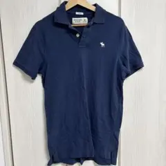 Abercrombie & Fitch ネイビー ポロシャツ M