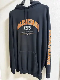 BALENCIAGA BBロゴ パーカー ブラック Sのサムネイル