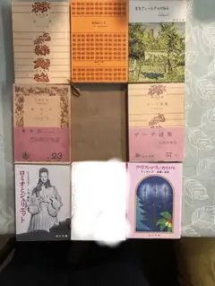 英独文学　ゲーテ　カフカ　シェイクスピア他　文庫本まとめ売り8冊　バラ売り可