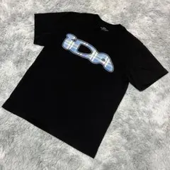 IDA sply Tシャツ ブラック チェック柄　ストリート　海外　メンズ　美品 IDA sply Tシャツ ブラック チェック柄 ストリート 海外 メンズ 美品