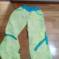 ZUMBA WEAR カーゴパンツ ライムグリーン