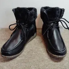 お値引きセール中！新品 未使用 ショートブーツ ムートンブーツ ボア 24cm