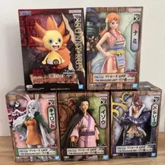 ［新品未開封］ワンピース DXF まとめ売り 5体 サニーくん、ナミなど