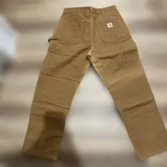 Carhartt ダブルニー ブラウン w32 雰囲気◎ - メルカリ