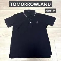 TOMORROWLAND GIZA9G POLO ネイビー ポロシャツ Sサイズ TOMORROWLAND GIZA9G POLO ネイビー ポロシャツ Sサイズ