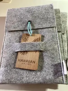 HAWAIIAN AIRLINES フェルトポーチ3セット