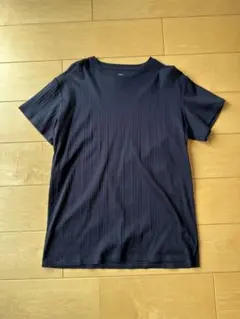 【美品】メゾンマルジェラ リブ 半袖カットソー Tシャツ Lのサムネイル