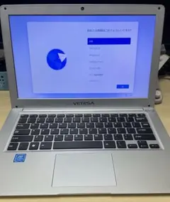 軽量薄型　14インチVETESA 6G/SSD/Win11 英語キーボード