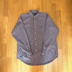 Ralph Lauren BDチェックシャツ　コットン100%