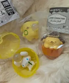 サンリオキャラクターズ チョコレートドールしゃぼん玉 ポムポムプリンシナモロール
