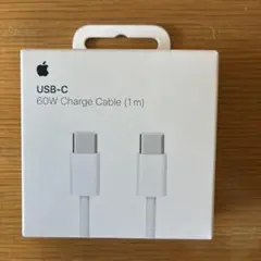 Apple純正　USB-C 60W Charge Cable 1m