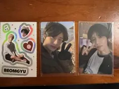 BEOMGYU トレカ+ステッカーセット