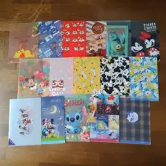 非売品　ディズニー　キャラクタークリアファイル 16枚セット