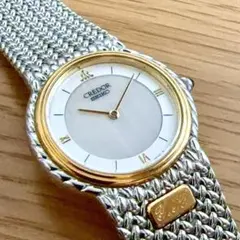 稼動品】SEIKO クレドール クォーツ 腕時計 コンビ 7371-0020 - メルカリ
