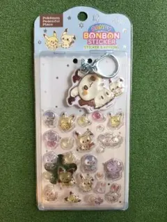 ポケモン ポケピース キーホルダー ボンボン ステッカー シール