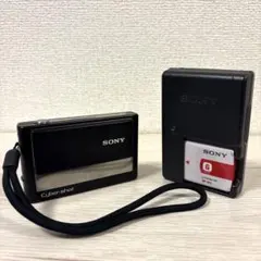 SONY Cyber-shot DSC-T20 ブラック　コンデジ　デジカメのサムネイル