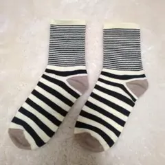 しましま靴下　レディース