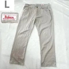 【Bobson 】ボブソン◆チノパン/34インチ(86cm) ベージュ/L