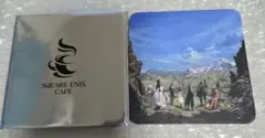スクエニカフェ　FF7 カフェ　コースター　クラウド　ヴィンセント　エアリス