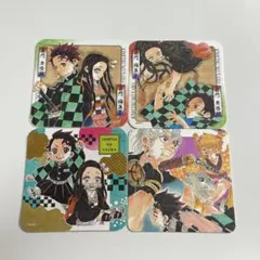 鬼滅の刃 アートコースター 炭治郎 禰豆子 伊之助 善逸 宇髄