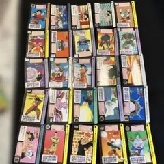 ドラゴンボール　カードダス　本弾　ノーマルカード　25枚　まとめ売り当時物 ③