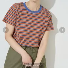 freaksstore フリークスストア マルチボーダー半袖Tシャツのサムネイル