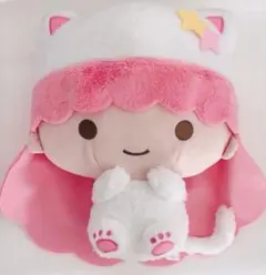 リトルツインスターズ キキララのねこさん着ぐるみBIGぬいぐるみ ララ