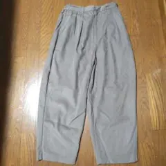 ゴム ワイドパンツ