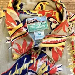 Reyn Spooner 90年代　ダイヤモンドヘッドタグ期ハワイ製M絶滅柄