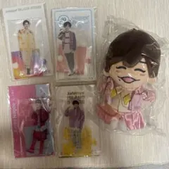 なにわ男子　長尾謙杜 アクスタ　ちびぬい　セット　アクリルスタンドのサムネイル