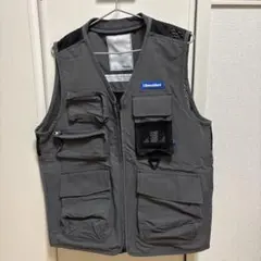 リトルプレゼンツ V-26 メッシュベスト Mサイズ チャコールグレイ