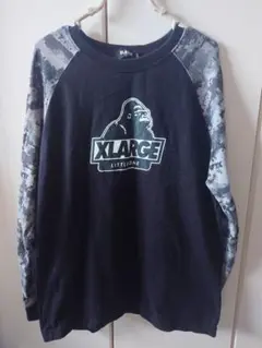 XLARGE カモフラージュ 長袖ロンT　140センチ