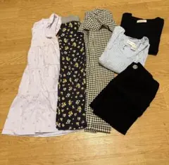 キッズ服セット 100cm~ 半袖シャツ・ブラウス・パンツ